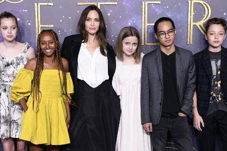 Angelina Jolie über ihre Kinder: 