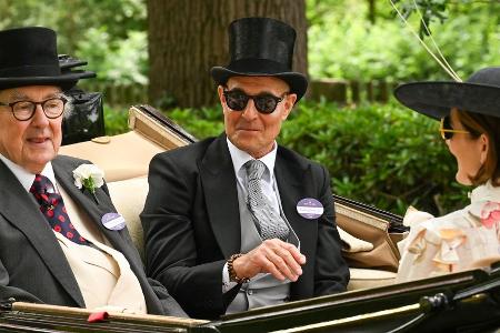Royal Ascot: Stanley Tucci fährt in der Kutsche mit