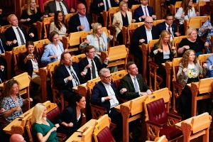 "Ruuh!" Norwegisches Parlament "rudert" im WM-Fieber