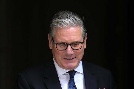 Tief in der Krise: Der britische Premierminister Keir Starmer. (Archivbild)