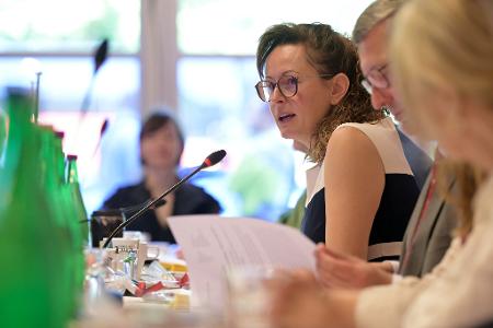 Brandenburgs Verbraucherschutzministerin Hanka Mittelstädt und ihre Länderkollegen befassten sich bei ihrer Konferenz in Potsdam mit Fake-Shops. 