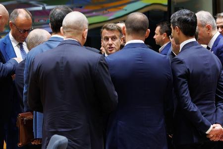 Die Staats- und Regierungschefs der EU-Länder diskutierten in Brüssel unter anderem zum neuen Mehrjahreshaushalt.