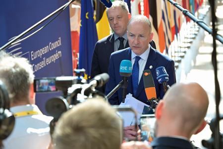 Irlands Regierungschef Martin gehört zu den Unterstützern Costas.