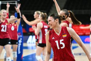 Nations League: DVV-Frauen stoppen Niederlagenserie