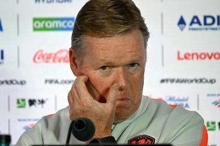 Koeman und die Niederlande unter Druck: 