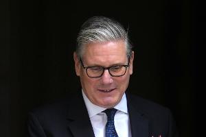 Tief in der Krise: Der britische Premierminister Keir Starmer. (Archivbild)