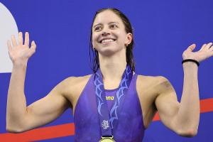 Schwimmen: Douglass knackt Sjöströms Weltrekord