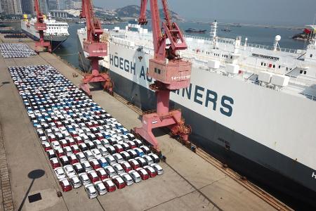 Bis zu 40 Prozent zu billig: chinesische Exporte. 