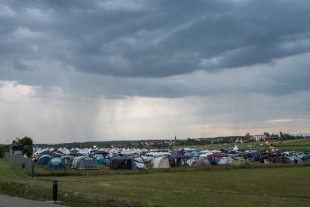Das Southside-Festival wurde am Freitagabend kurzzeitig unterbrochen. 