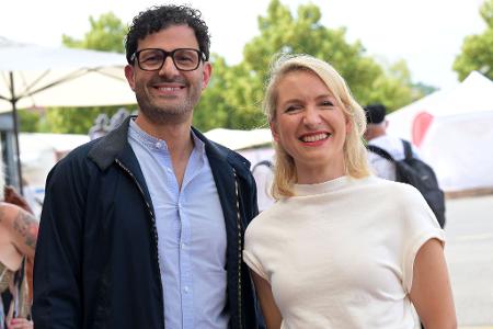 Luigi Pantisano und Ines Schwerdtner sind die neue Linken-Doppelspitze.