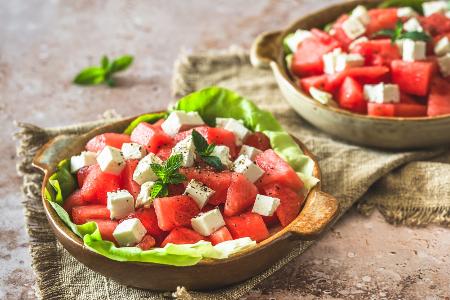 Melonen-Feta-Salat