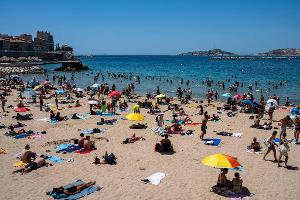 Die Temperaturen in Frankreich sollen laut dem französischen Wetterdienst in den kommenden Tagen noch steigen. 