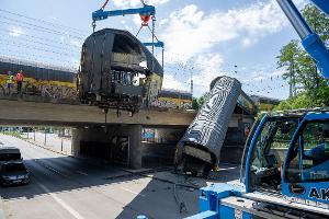 Die Räumung der Unfallstelle lief schneller als gedacht. 