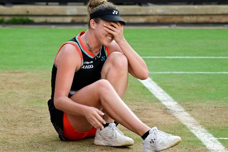 Nach langem Warten: Noskova siegt in Berlin