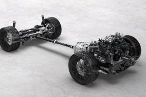 Porsche Panamera 4 Chassis Drivetrain (2024)