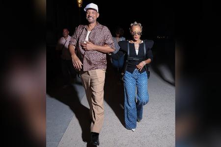 Mit Sohn Jaden: Will Smith und Ehefrau Jada genießen Dinner in Paris