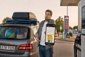 Tank-Rabatt Urlaub tanken Spritpreis