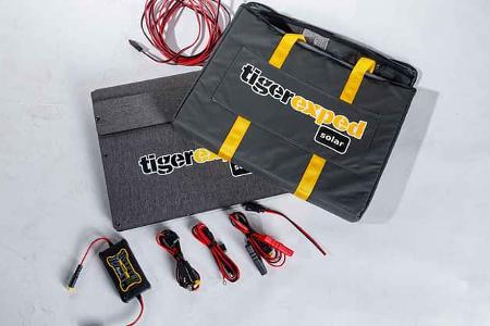 Tragbare Solarmodule Solartaschen Test Tiger Ex Big Tiger Monsun 