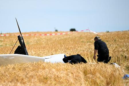 Zwei Menschen starben bei dem absturz-