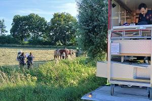 Blick auf die Einsatzstelle In den Pannenkaulen