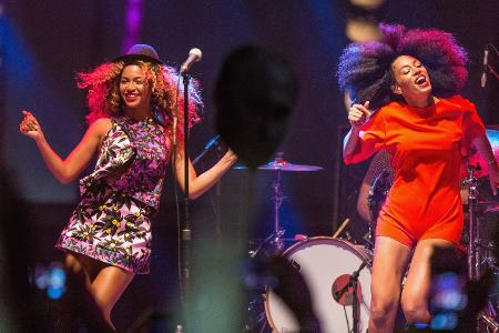 Beyoncé und Solange Knowles