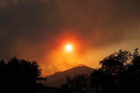 Ein Waldbrand in Utah hat sich weiter ausgebreitet.