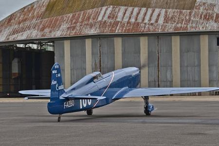 Caudron-Renault Rafale C.460 Replika beim Renault-Event in Melun-Villaroche, Frankreich