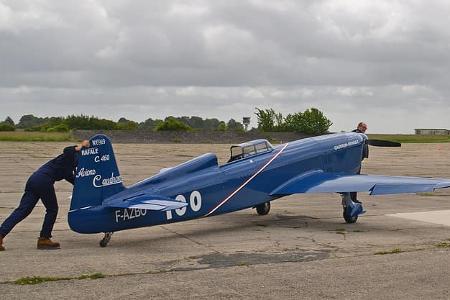 Caudron-Renault Rafale C.460 Replika beim Renault-Event in Melun-Villaroche, Frankreich