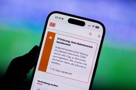 Eine Störung des Bahnfunksystems hatte drastische Folgen. 