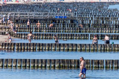 Temperaturen von über 40 Grad erwartet der DWD eher ab Freitag.