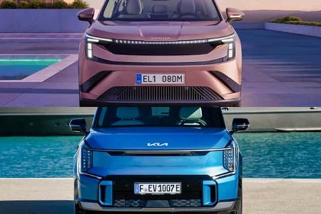 06/2026 Vergleich Skoda Peaq vs. Kia EV9