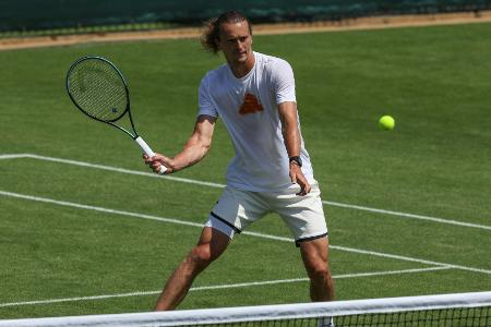 Wimbledon: Zverev startet gegen Belgier Blockx