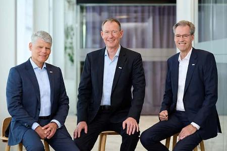 Markus Forschner (links), Dr. Christian Fischer (Mitte), Dr. Markus Heyn