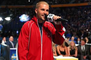 Justin Bieber: Überraschungsbesuch beim Eishockey-Draft