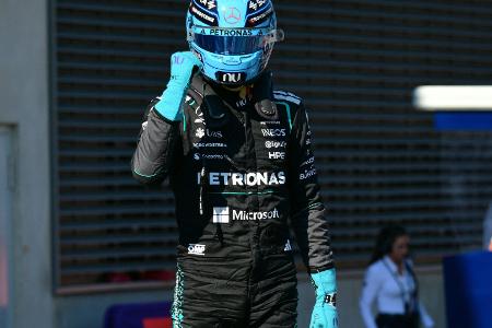 Formel 1: Verstappen crasht - Russell holt Pole Position