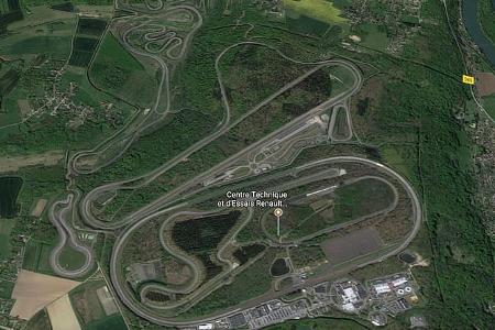 Renault Teststrecke Aubevoye