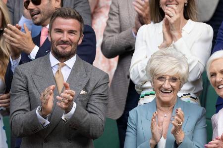 Von WM nach Wimbledon und zurück? David Beckham im Sport-Stress