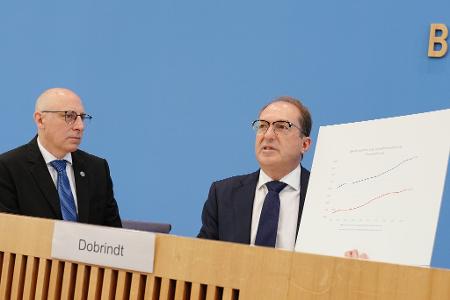 Bundesminister Alexander Dobrindt (CSU) sagt, der Linksextremismus sei zunehmend eine Bedrohung für die öffentliche Sicherheit und Ordnung.