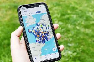 Camping-Car Park Frankreich