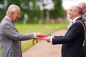 Traditionelle Schlüsselzeremonie: König Charles beginnt Royal Week