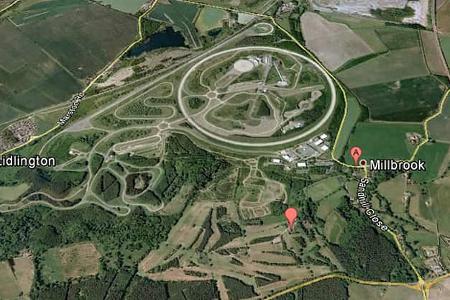 04/2012, Teststrecke, Lotus, Milbrook, England