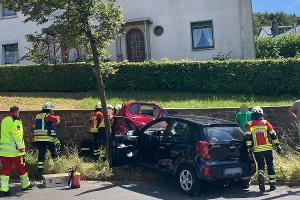Unfallstelle (Quelle: Polizei MK)