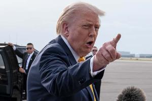 President Donald Trump Spends Weekend In Florida