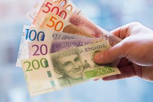 Bargeld - in Schweden seit langem völlig out. (Symbolbild)