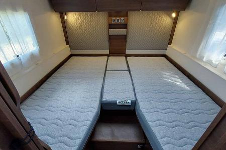 Einzelbetten, Schlafzimmer, Wohnmobil