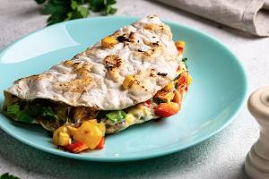 Quesadillas wie vom Streetfood-Stand