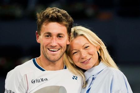 Casper Ruud und Maria Galligani