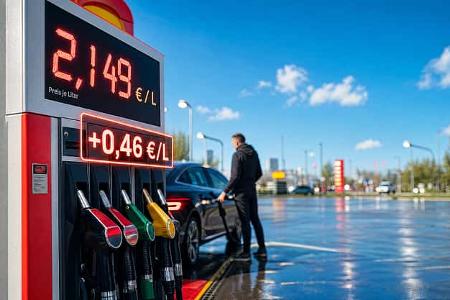 Preisanstieg Tankstelle Zapfsäule Ende Tankrabatt 01.07.2026