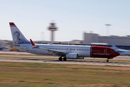 Eine Norwegian-Maschine hebt aus Palma ab. (Illustration)