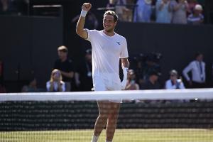 Struff in Wimbledon: "Arsch aufreißen" für das Viertelfinale